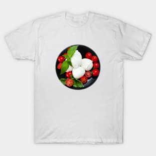 Mozzarella Basil And Tomato T-Shirt